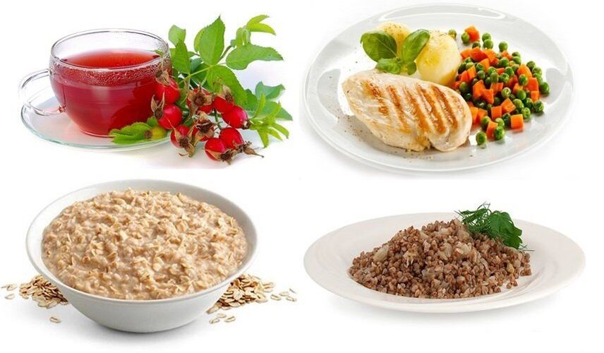 Les plats diététiques pour la gastrite sont inclus dans le régime thérapeutique
