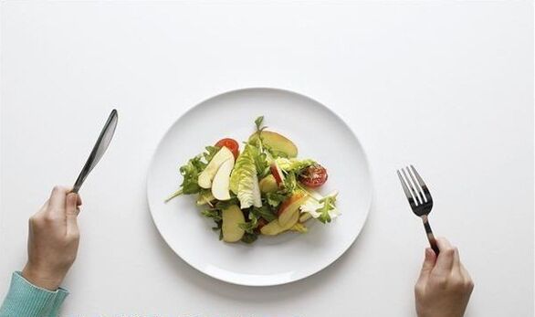 Mettez en petites portions lorsque vous perdez du poids